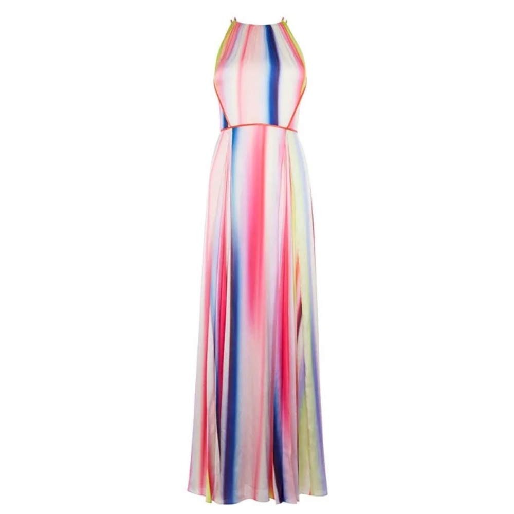 Coast Lisbon Striped Maxi Dress
